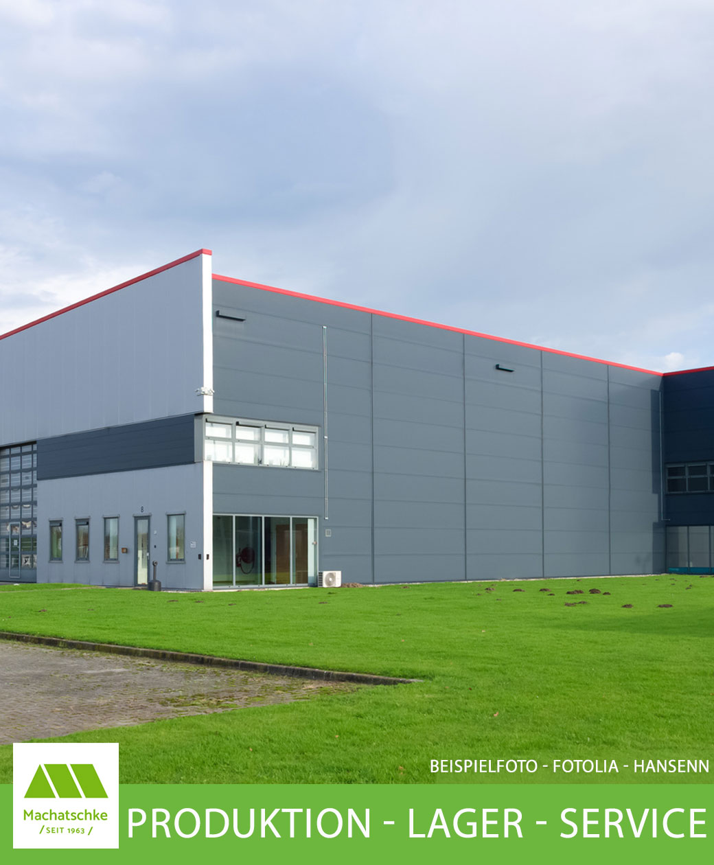 DIE MEHRZWECKHALLE IN NÜRNBERG - PRODUKTION - LAGER - Großhandel - Service - Montage