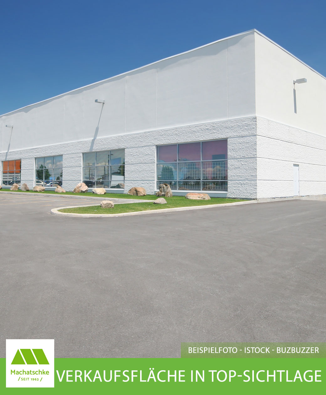 DIE VERKAUFSFLÄCHE IN TOP-SICHTLAGE - Hohes Verkehrsaufkommen - Handel - Outlet - Ausstellung