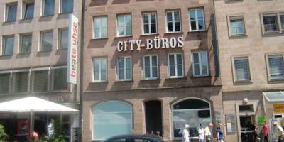 Ladenlokal in der Nürnberger Königstraße vermittelt